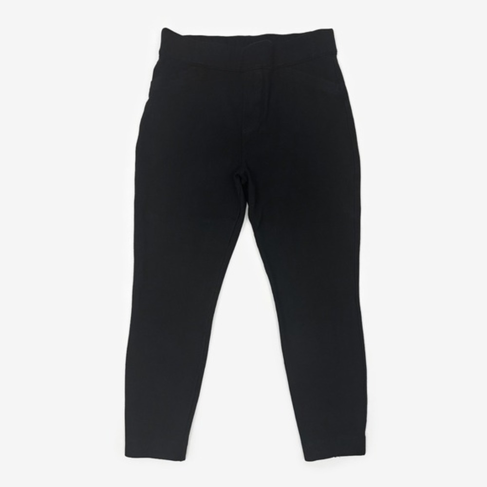 Spanx Ankle Backseam Skinny Pant‎ Size L Black Stretchy Minimalist Career Office